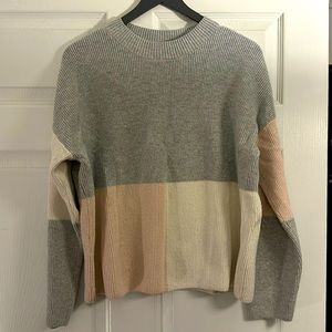 Lucky Brand Women’s Block-Color Knit Sweater